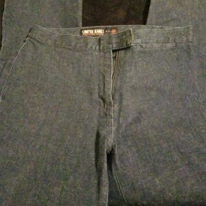 Dark denim stretch jean
